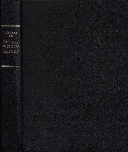 Expert witness report - report., irving