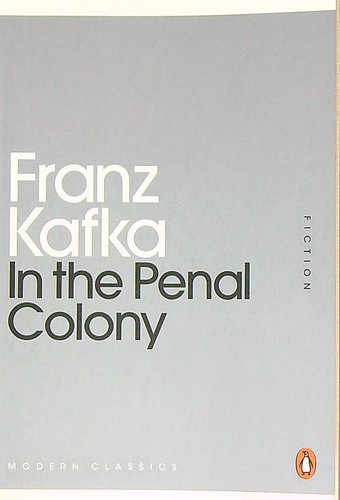 The penal colony kafka - in,